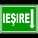 indicator iesire in sageata in jos